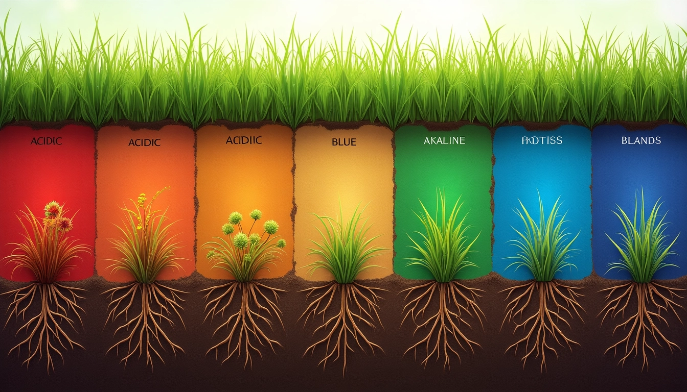 Gazon naturel en rouleau : quel ph optimal pour le sol