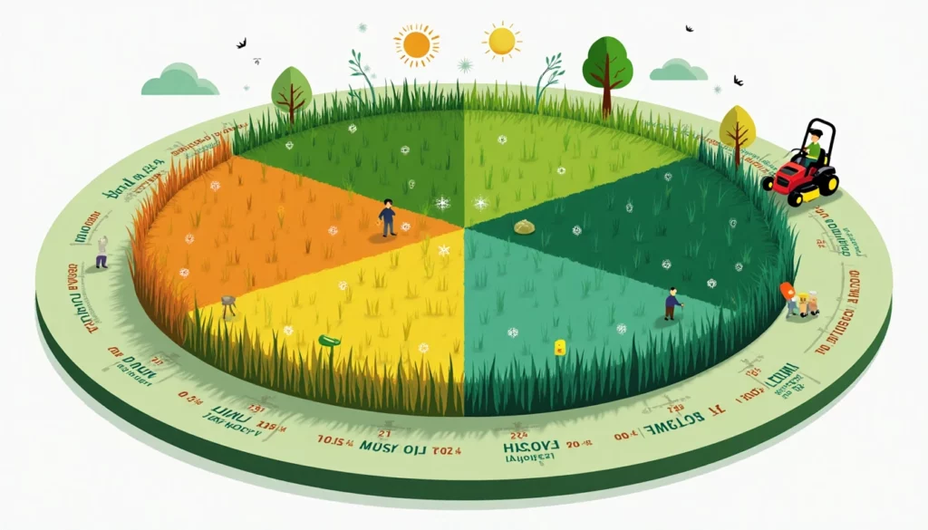 calendrier tonte gazon 2025